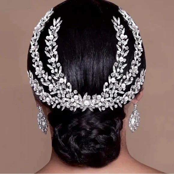 Accessories | Wedding Bridal Formal Rhinestone Hairpiece  display picture 1